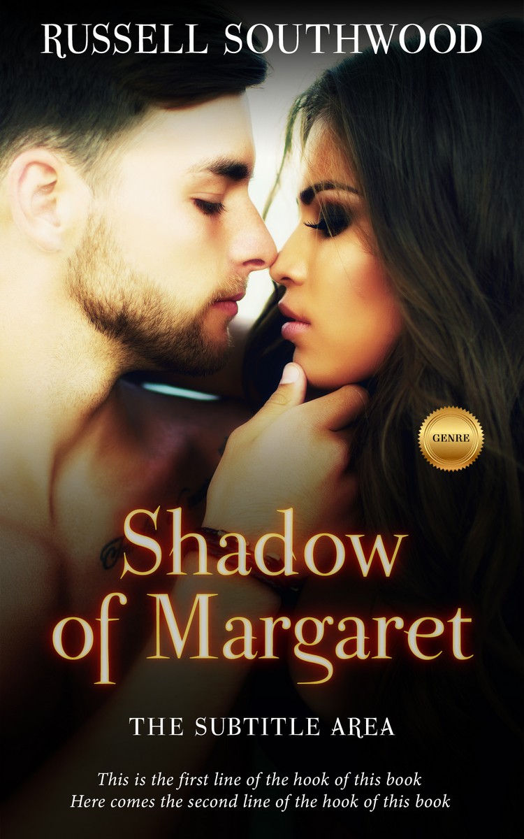 2D view of Premade Erotica Book Cover - Straw