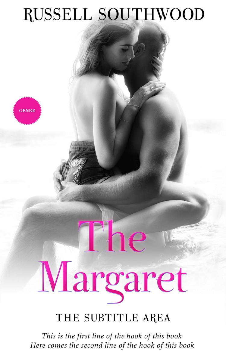 2D view of Premade Erotica Book Cover - Pale Slate