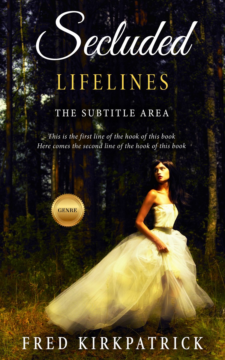 2D view of Premade Romance Book Cover - Tacha