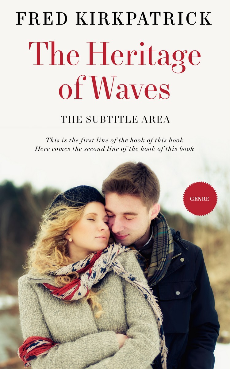 2D view of Premade Romance Book Cover - Baltic Sea