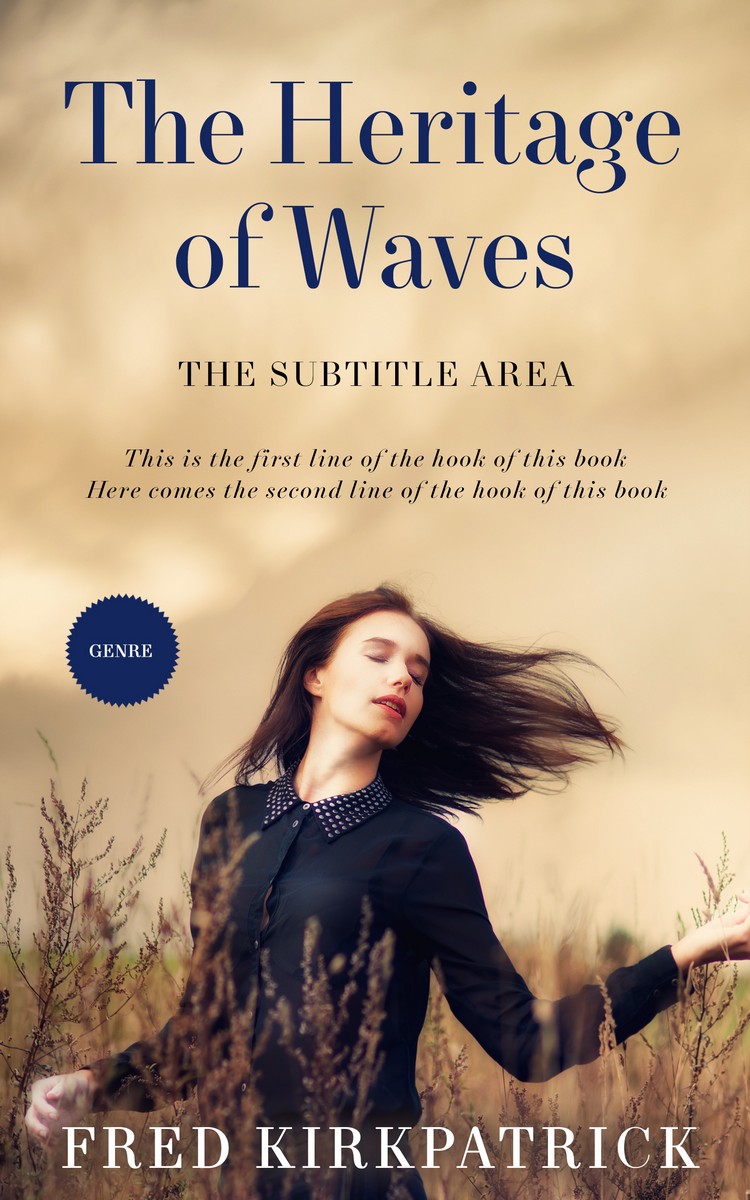 2D view of Premade Romance Book Cover - Brandy