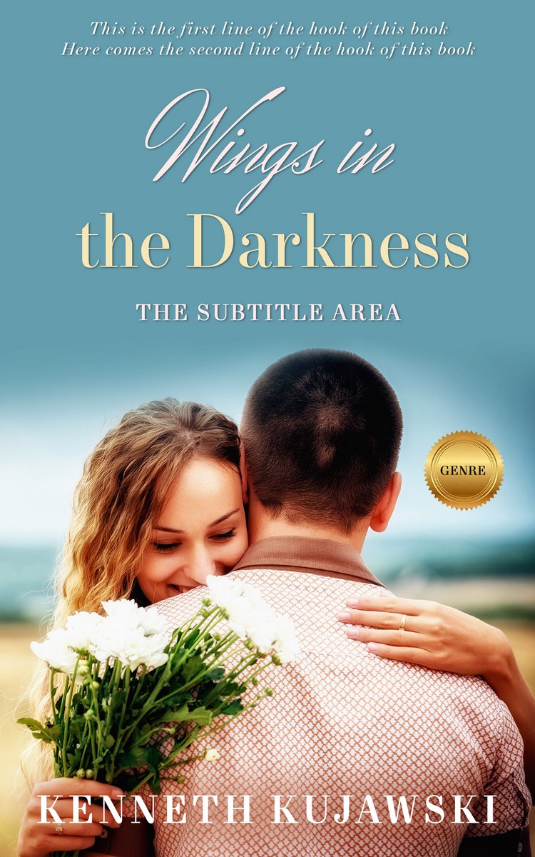 2D view of Premade Romance Book Cover - Gothic