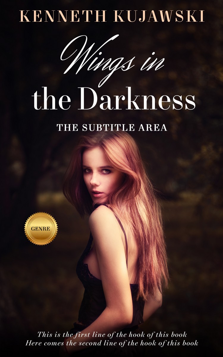 2D view of Premade Romance Book Cover - Gondola