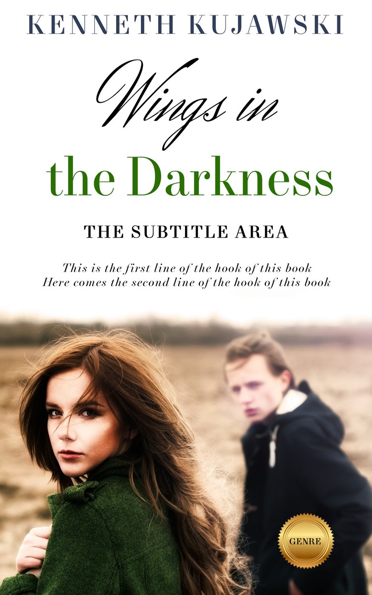 2D view of Premade Romance Book Cover - Brandy