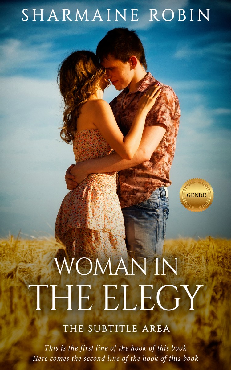 2D view of Premade Romance Book Cover - West Coast