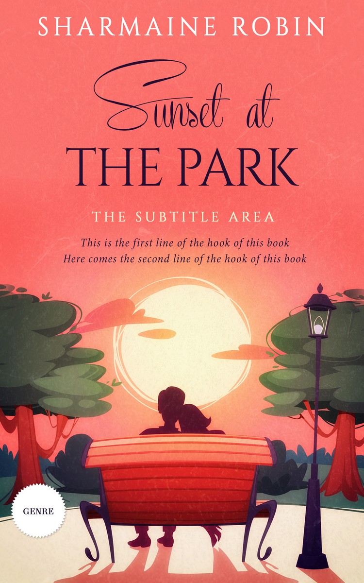 2D view of Premade Romance Book Cover - Froly