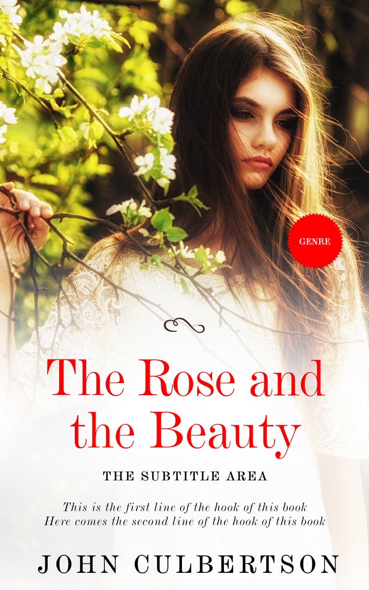 2D view of Premade Romance Book Cover - Aths Special