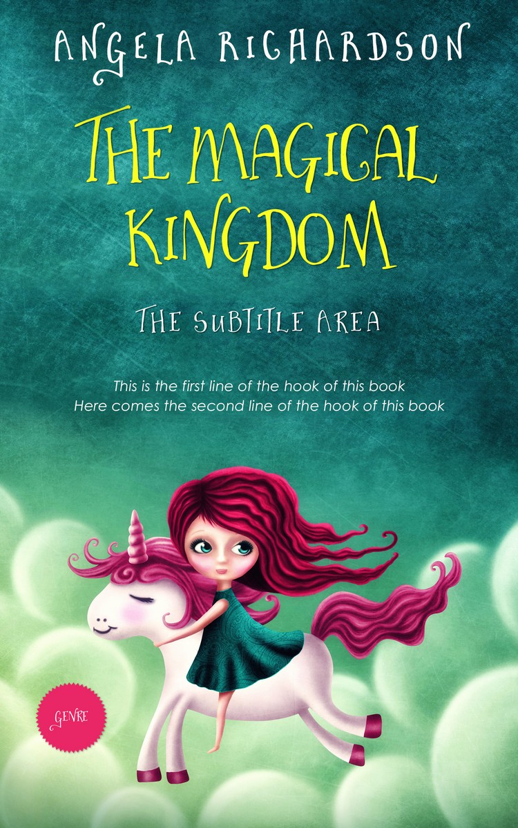 2D view of Premade Fantasy Book Cover - Elm