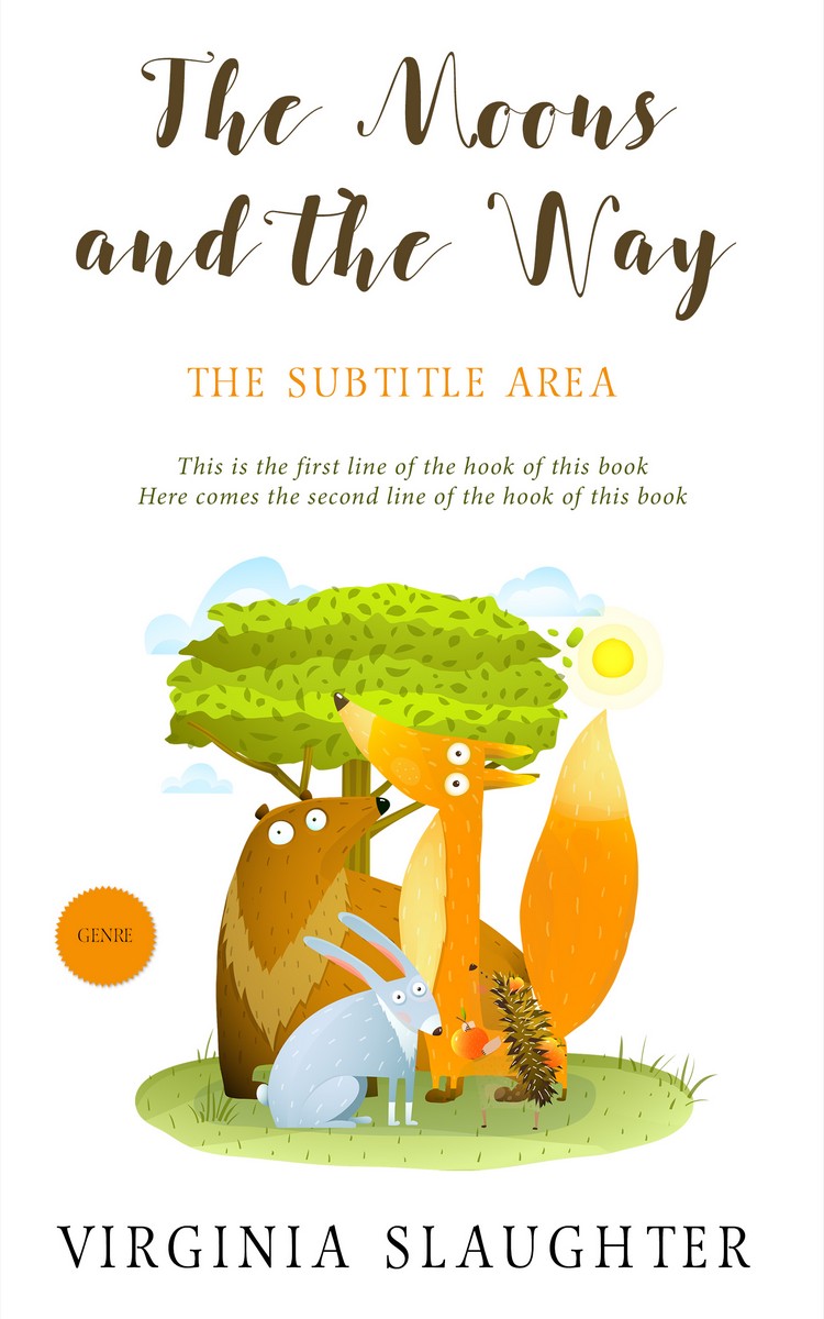 2D view of Premade Nature Book Cover - Pizza