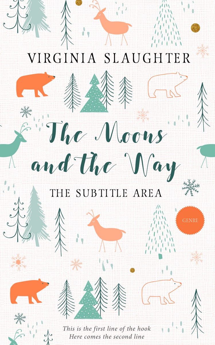 2D view of Premade Children's Book Cover - Fantasy