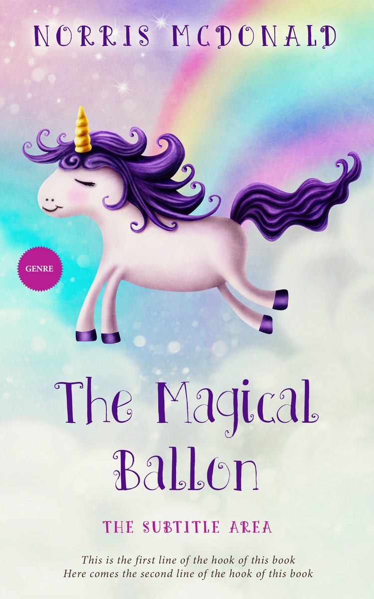 2D view of Premade Fantasy Book Cover - Iron