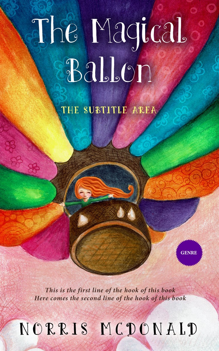 2D view of Premade Fantasy Book Cover - Eden