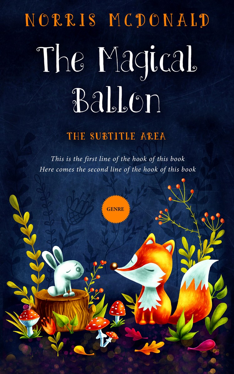 2D view of Premade Fantasy Book Cover - Haiti