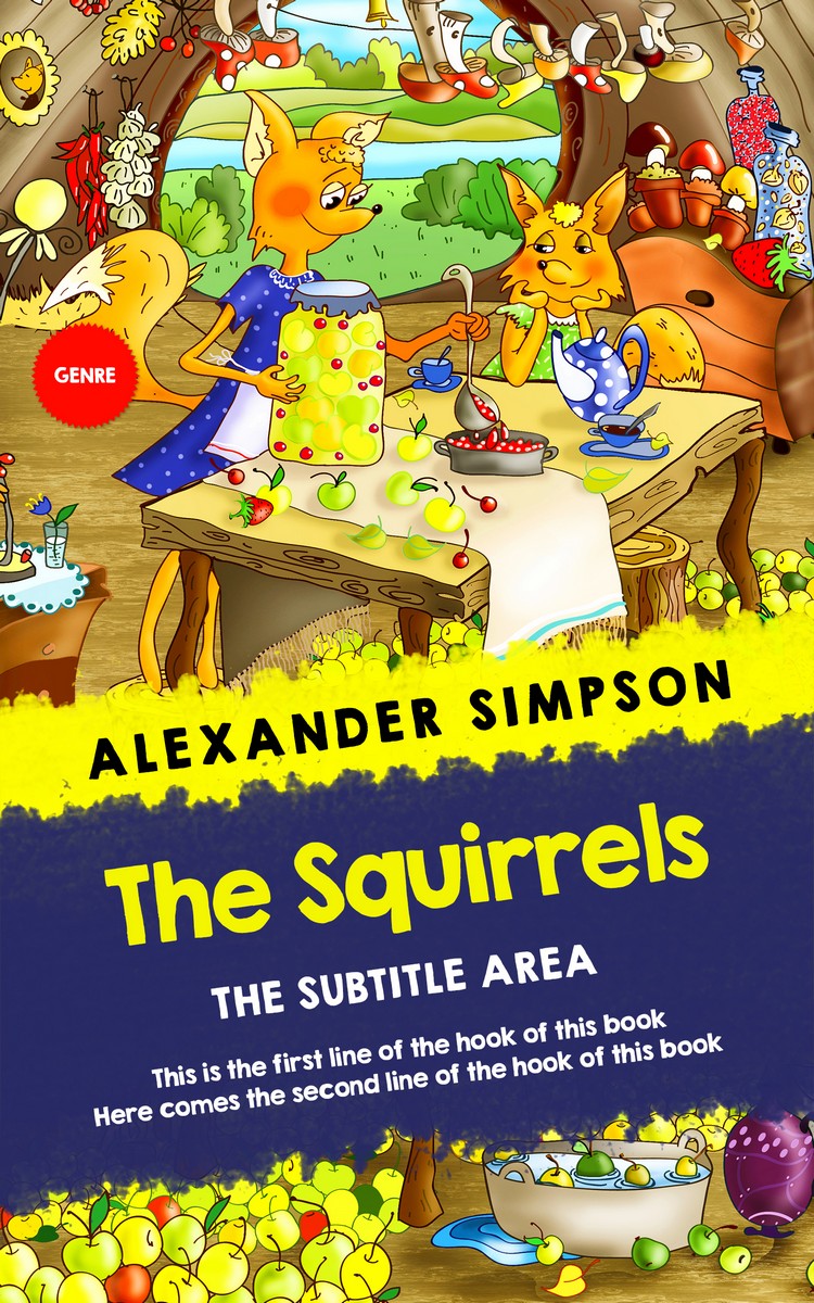 2D view of Premade Fantasy Book Cover - Rhino