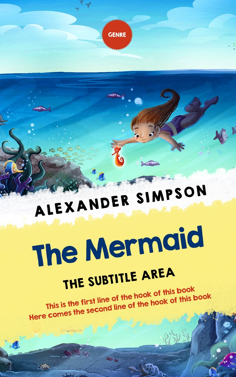 2D view of Premade Children's Book Cover - Matisse