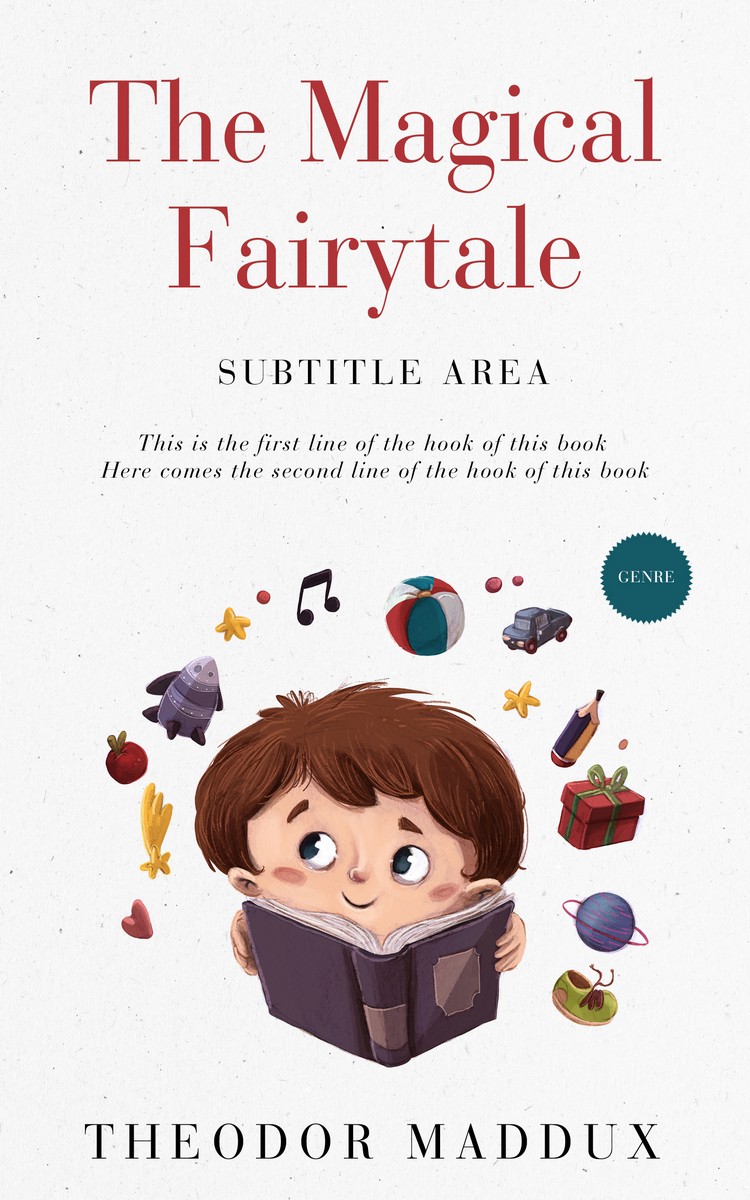 2D view of Premade Teen & Young Adult Book Cover - Desert Storm