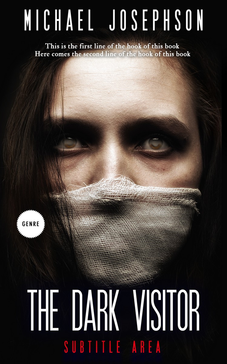 2D view of Premade Horror Book Cover - Rodeo Dust