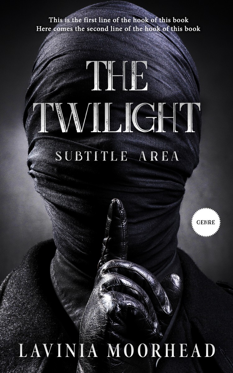 2D view of Premade Horror Book Cover - Woodsmoke