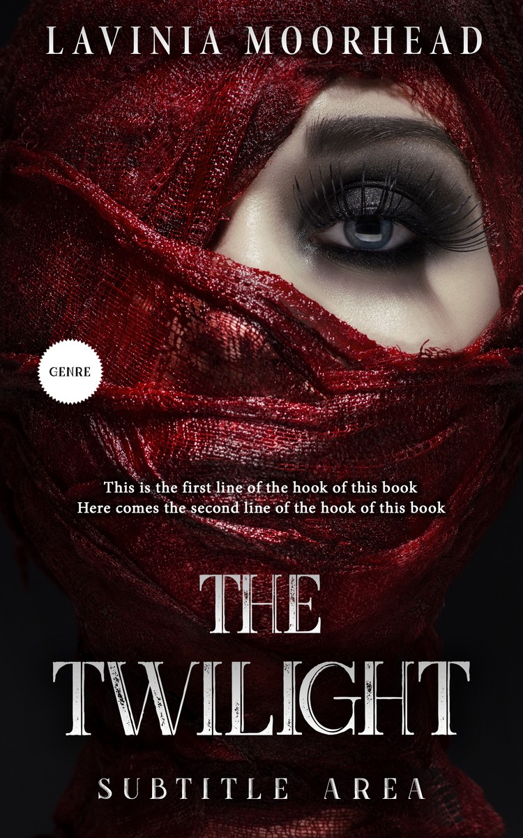 2D view of Premade Mystery & Thriller & Suspense Book Cover - Coffee Bean