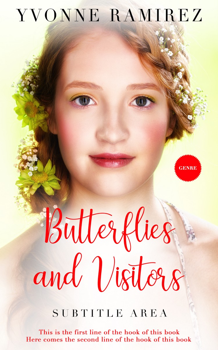 2D view of Premade Teen & Young Adult Book Cover - Janna