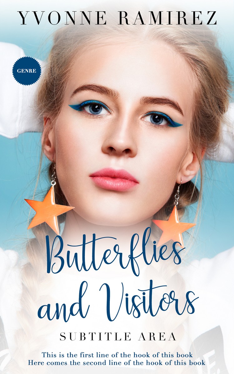 2D view of Premade Teen & Young Adult Book Cover - Swiss Coffee