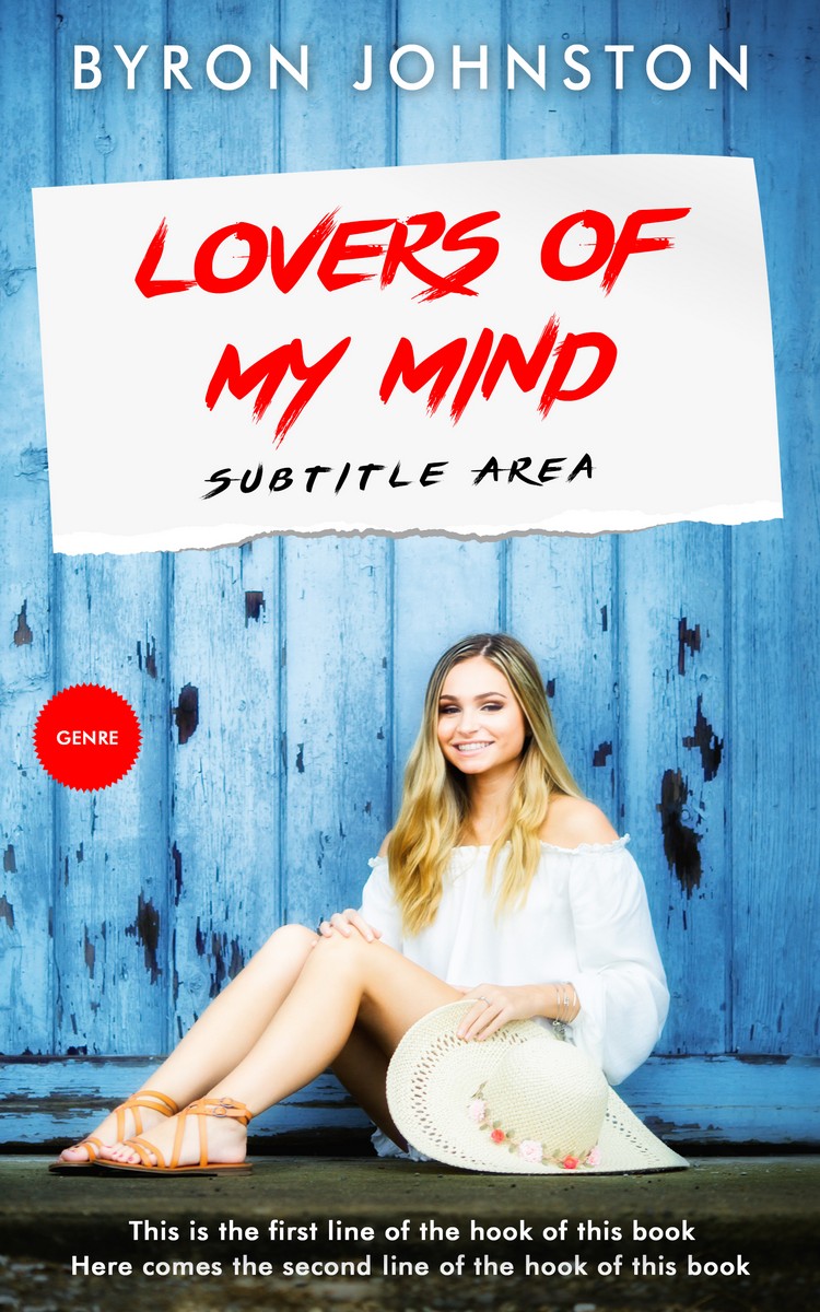 2D view of Premade Teen & Young Adult Book Cover - Geyser