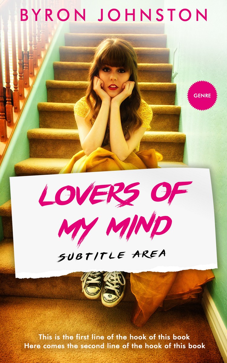 2D view of Premade Teen & Young Adult Book Cover - White Rock