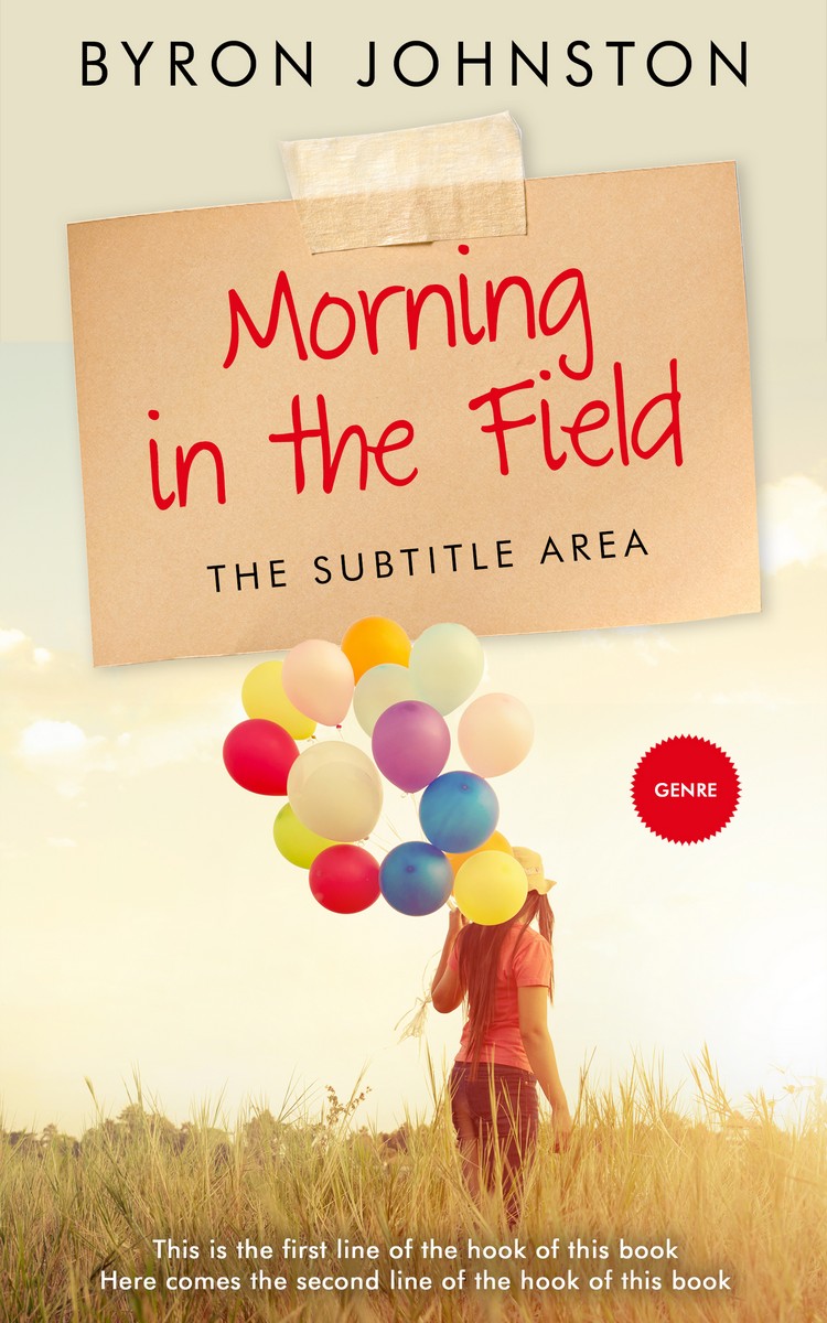 2D view of Premade Teen & Young Adult Book Cover - Chamois