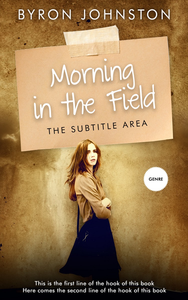 2D view of Premade Teen & Young Adult Book Cover - Muddy Waters