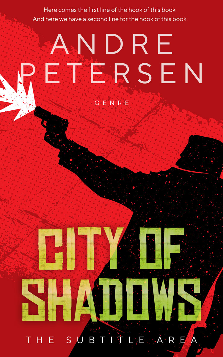 2D view of Premade Mystery & Thriller & Suspense Book Cover - Thunderbird