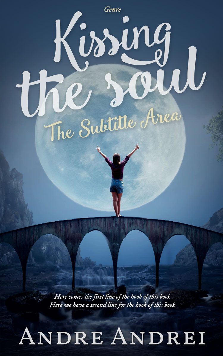 2D view of Premade Romance Book Cover - Fiord