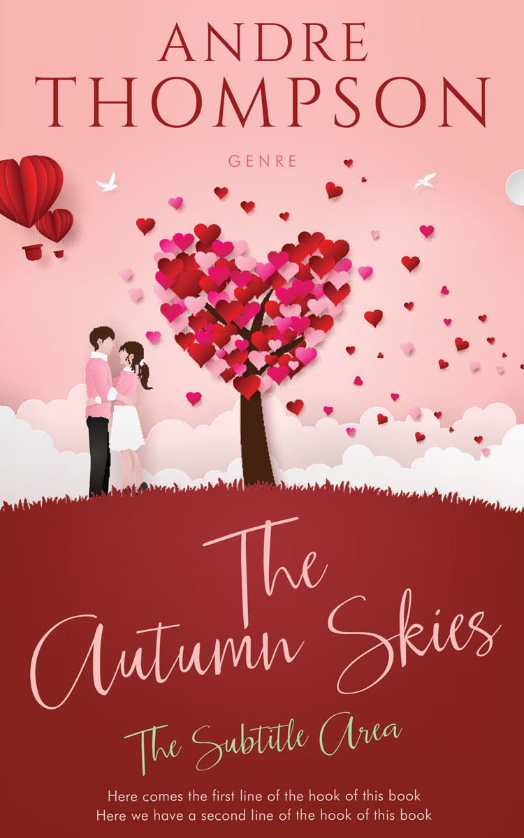 2D view of Premade Romance Book Cover - Mandys Pink