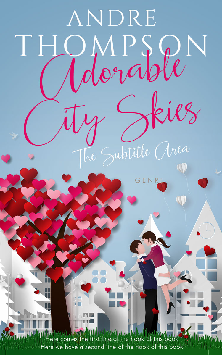 2D view of Premade Romance Book Cover - Nepal