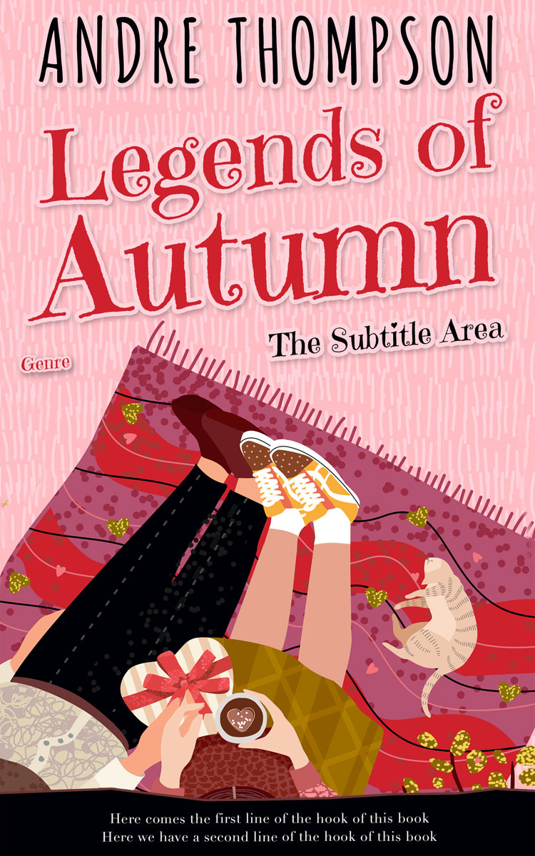 2D view of Premade Romance Book Cover - Mandys Pink