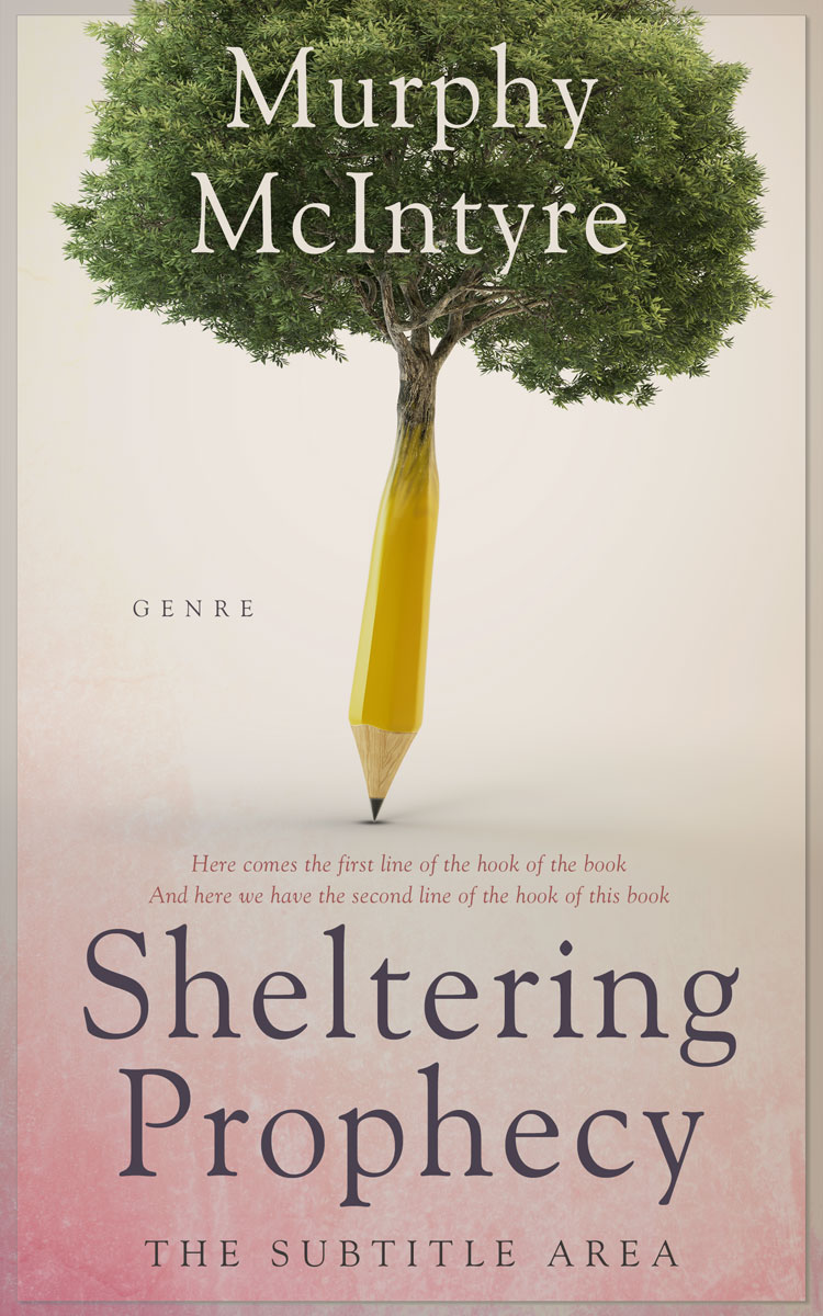 2D view of Premade Education Book Cover - Wafer