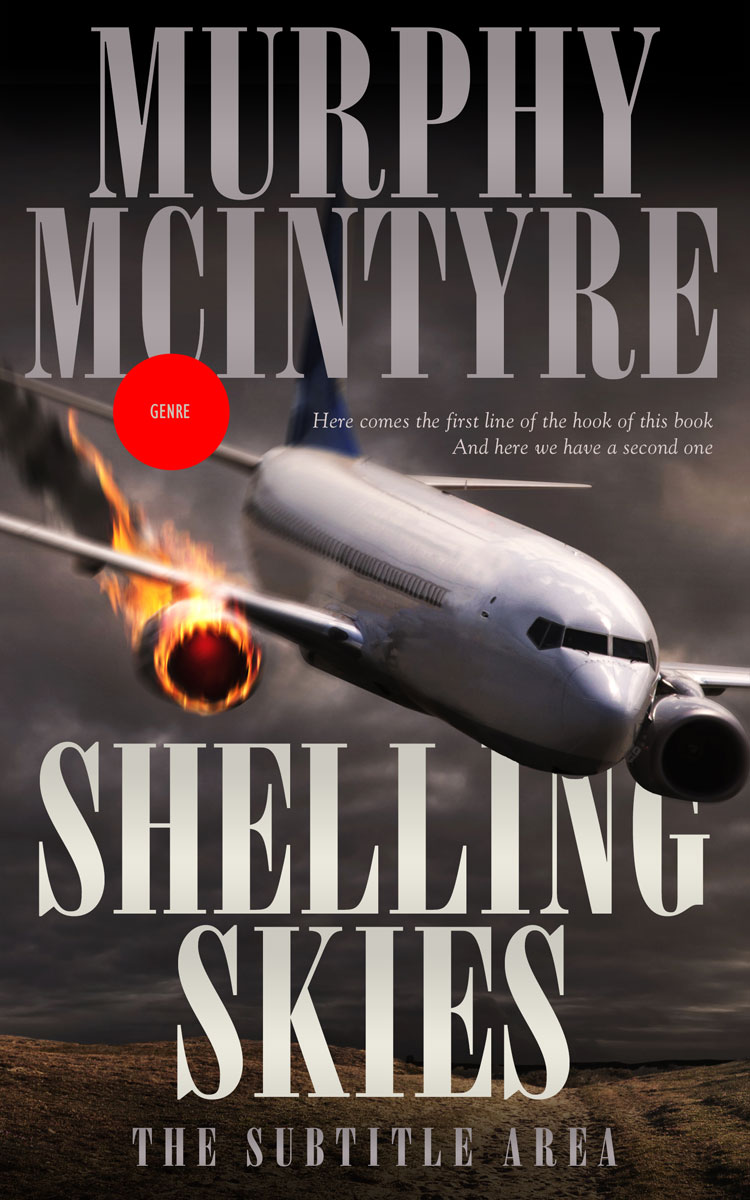 2D view of Premade Action & Adventure Book Cover - Dune