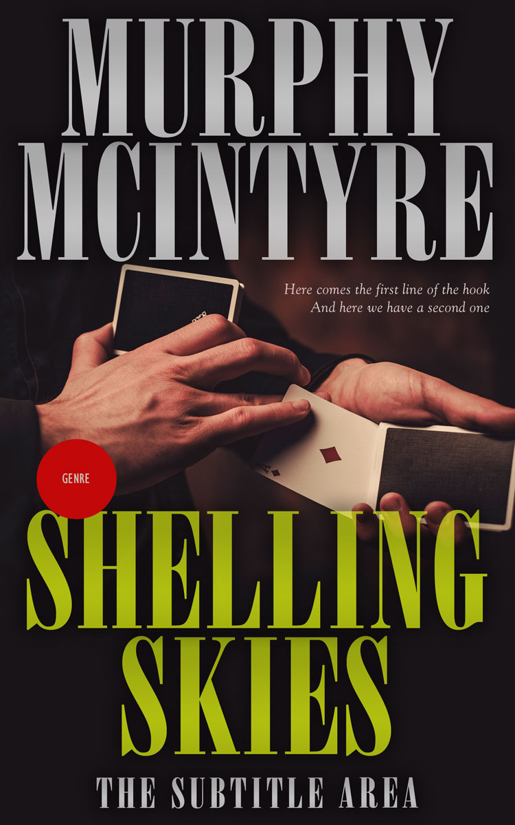 2D view of Premade Mystery & Thriller & Suspense Book Cover - Cocoa Brown