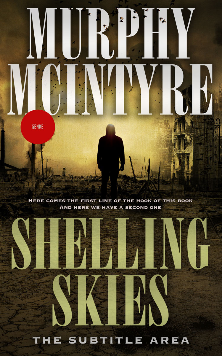 2D view of Premade Apocalyptica Book Cover - Yuma