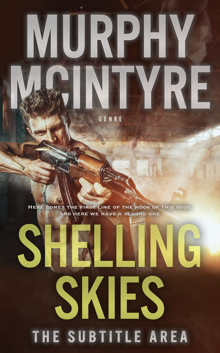 2D view of Premade Mystery & Thriller & Suspense Book Cover - Chino