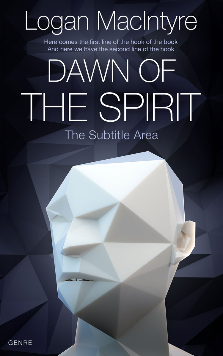 2D view of Premade Science Fiction Book Cover - Loblolly