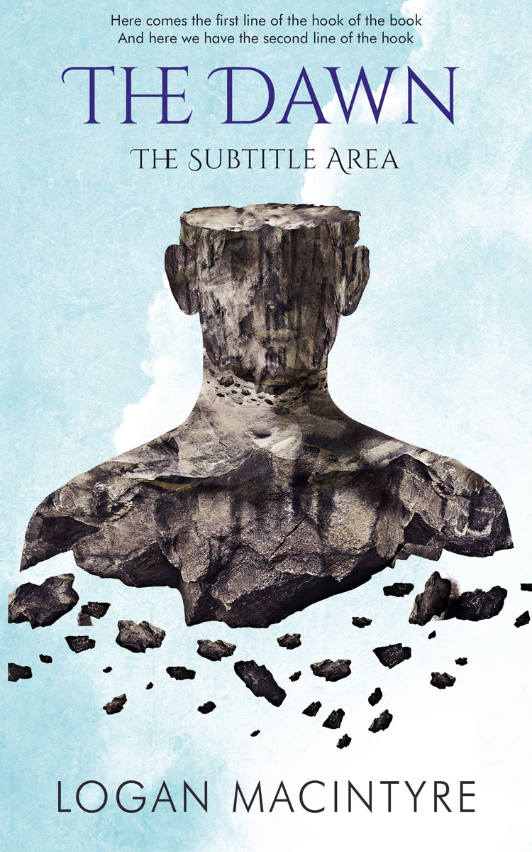 2D view of Premade Self-Improvement & Self-Help Book Cover - Botticelli