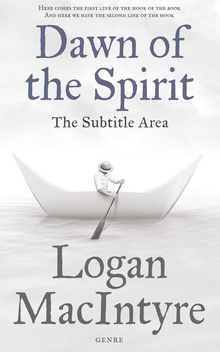 2D view of Premade Abstract Book Cover - Mercury