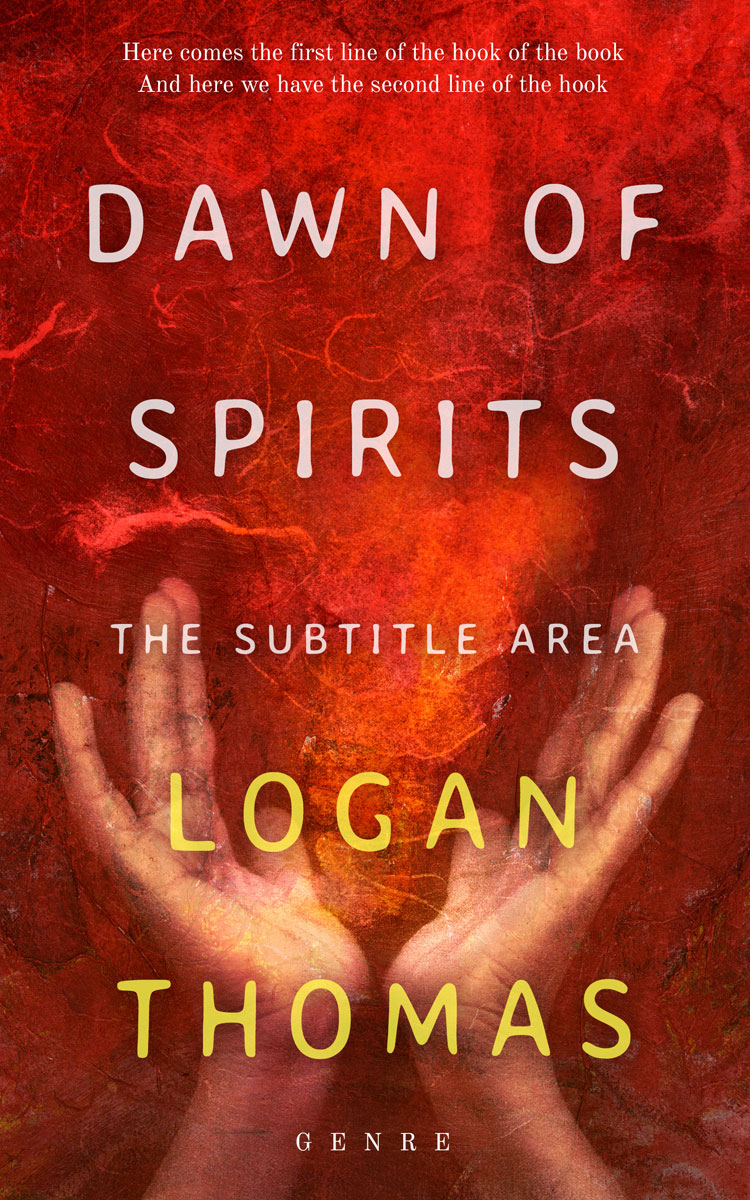 2D view of Premade Religion & Spirituality Book Cover - Tamarillo