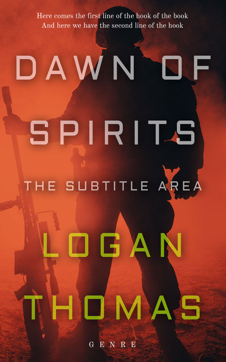 2D view of Premade Mystery & Thriller & Suspense Book Cover - Tuscany