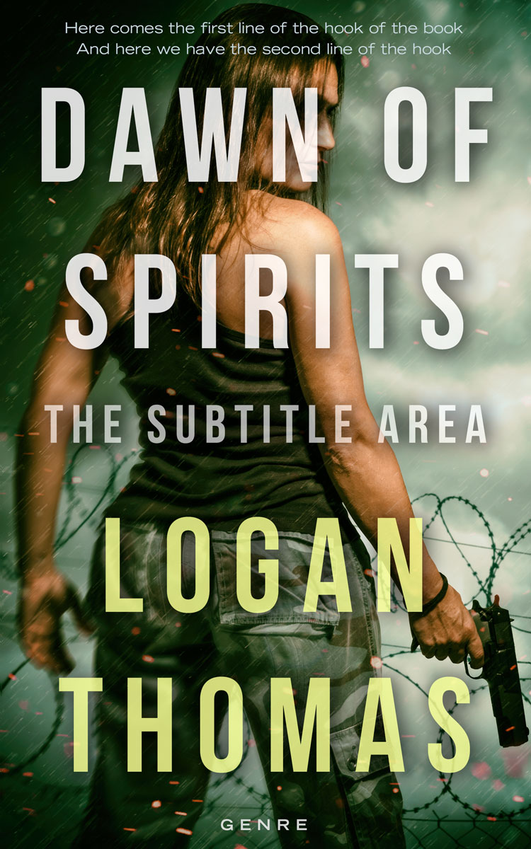 2D view of Premade Mystery & Thriller & Suspense Book Cover - Chino