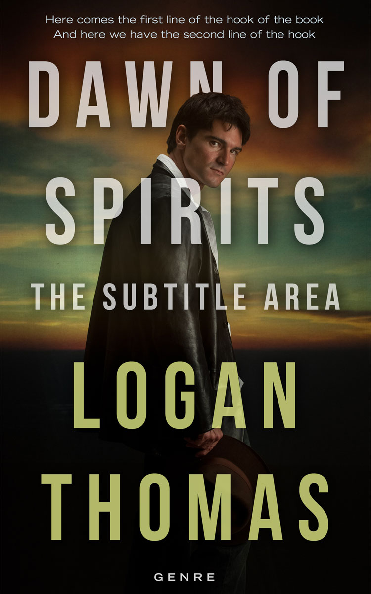 2D view of Premade Mystery & Thriller & Suspense Book Cover - Oil