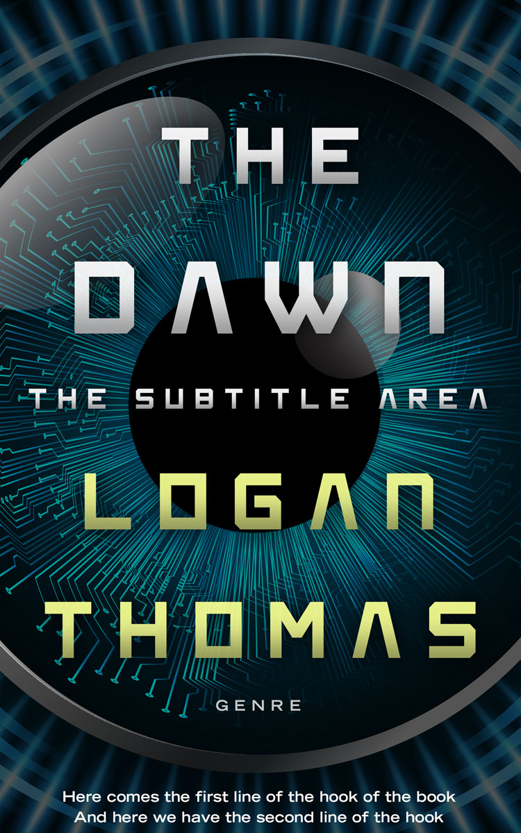 2D view of Premade Science Fiction Book Cover - Firefly