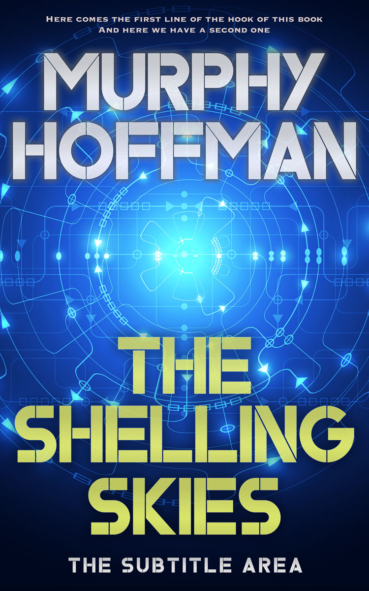 2D view of Premade Science Fiction Book Cover - Green Mist