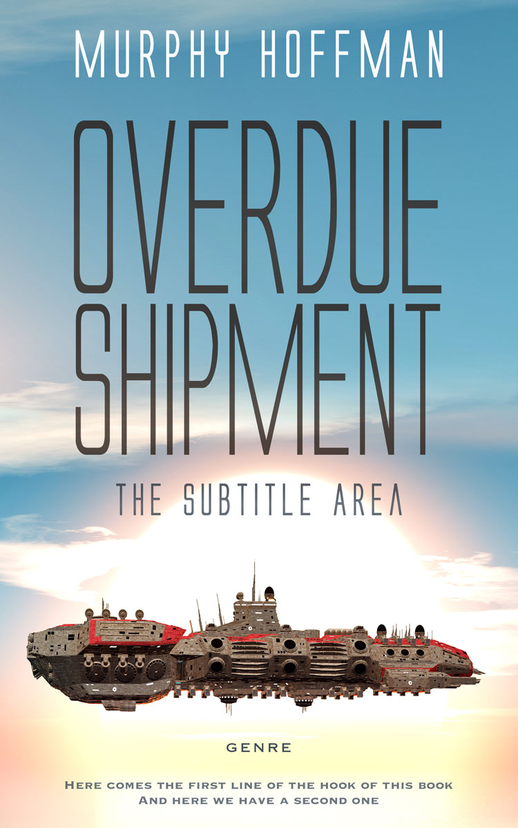 2D view of Premade Science Fiction Book Cover - Neptune