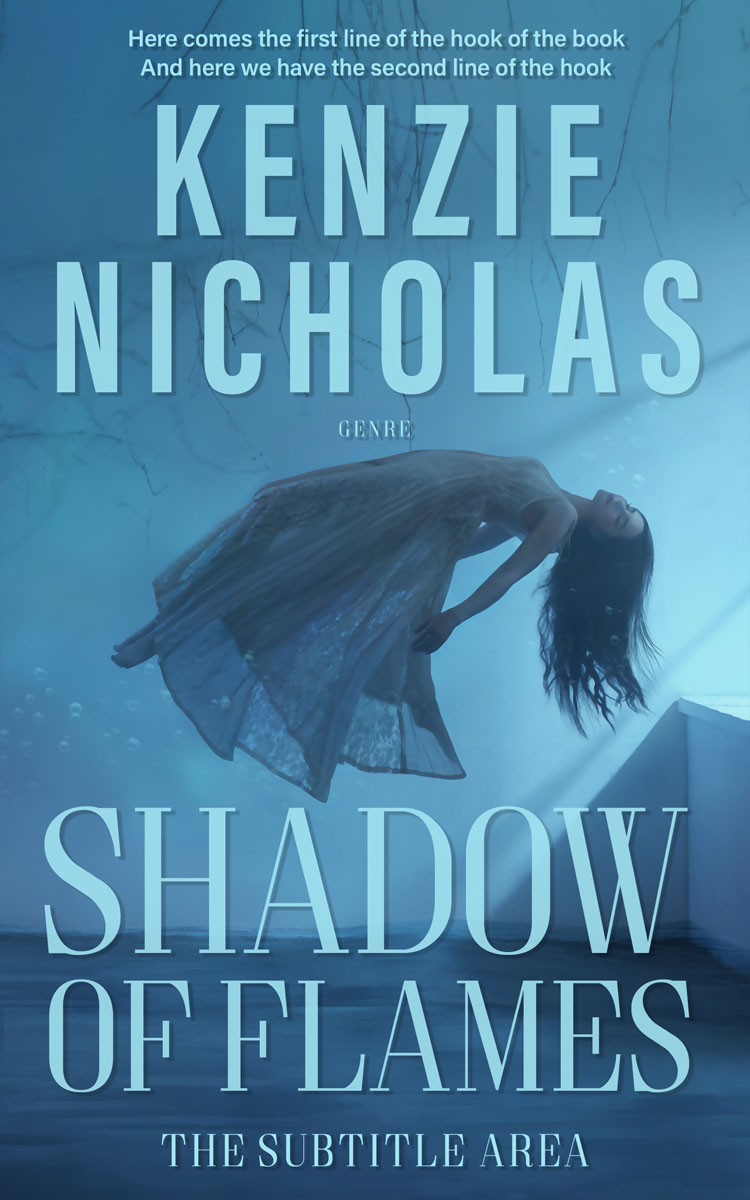 2D view of Premade Surreal Book Cover - Calypso